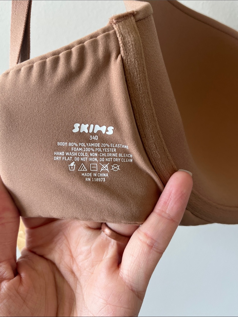 SKIMS Fits Everybody T-Shirt Bra 34D NWT Sienna Color - Picture 6 of 10